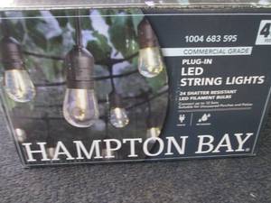 Hampton Bay 24-Light IndoorOutdoor...