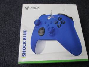 Xbox Shock Blue Controller open box...