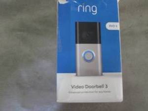 Ring Video Doorbell 3 open box Reta...