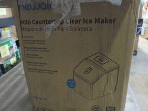 NewAir Countertop Clear Ice Maker o...