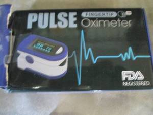 Beautyko Pulse Oximeter open box, t...