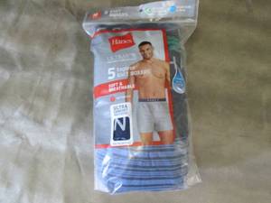 Hanes Mens 5-Pack ComfortSoft Knit...