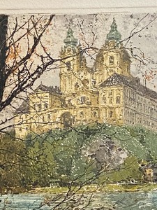 lot 168 image: Vintage Framed Etching by L. Kasimir