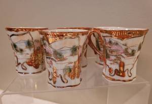 lot 52 image: Stunning Vintage Asian Tea Set