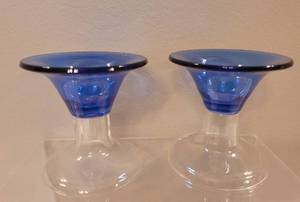 lot 74 image: Staffordshire England Blue Tea Service, Plus
