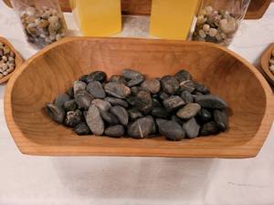 lot 91 image: Earthy Decorative Collection Includes Reproduction Dough Bowls