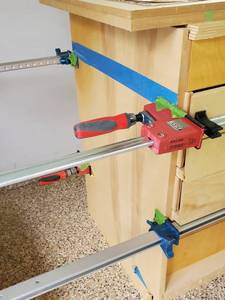 lot 5 image: Partially Assembled Deluxe Router Station by The New Yankee Workshop