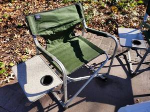 lot 115 image: (2) Folding Camping Chairs & Cooler