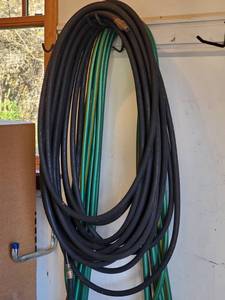lot 125 image: (3) Large Garden Hoses