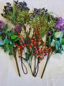 lot 306 image: Faux Floral Plants Lot