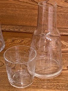 lot 242 image: Vintage Glassware including Two Tumble Up Sets