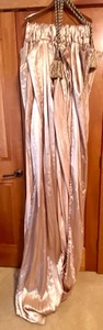 lot 257 image: Beautiful Gold Curtain Panels