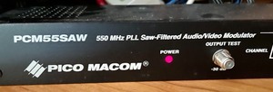 lot 382 image: Pico Macom 550 MHz Channelized PPL SAW Filtered SV Modulator