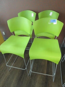 lot 158 image: JAZZ, 30 CAFE STYLE BAR STOOLS BY FIXTURES FURNITURE