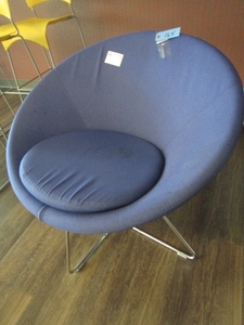 lot 164 image: ALLERMUIR , CONTEMPORARY, ROUND LOUNGE CHAIR