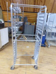lot 5 image: Regency Sheet Pan Rack on Casters