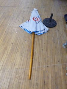 lot 12 image: Coors Light Patio Umbrella