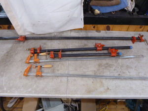 lot 57 image: 5 Bar Clamps