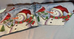 lot 110 image: Christmas Stockings, Table Runner, Placemats and More
