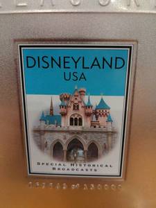 lot 93 image: DISNEYLAND USA Walt Disney Treasures 2 Disc DVD In Collector Case