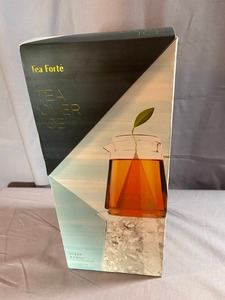 lot 171 image: Tea Forte Tea Over Ice Steeping Tea Pitcher Set and Iced Tea Infuser, Two Extra Teas