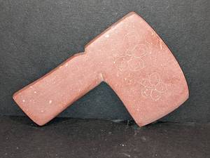 lot 125 image: Catlinite Axe Blade
