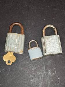 lot 66 image: Antique Padlocks