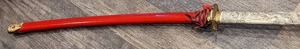 lot 69 image: Collectible Display Sword, Carved Dragon Handle and Sheath