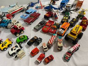 lot 145 image: Cars, Helicopters, Star Trek, Semi-Trucks, Space Shuttle - Matchbox, Arco, Majorette and More