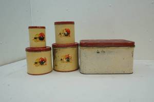 lot 161 image: Canisters