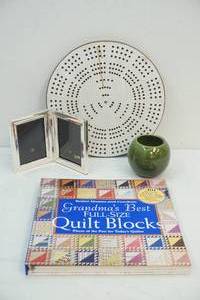lot 72 image: quilting book