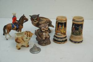 lot 104 image: figurines