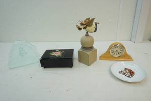 lot 116 image: hammel plate, mantle clock
