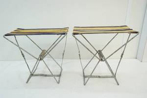 lot 127 image: compact chairs