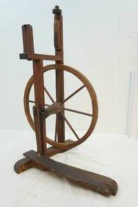 lot 144 image: spinning wheel