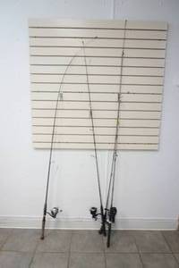 lot 203 image: Fishing rods