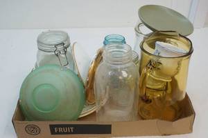 lot 228 image: Jars, pitchers, plate and more