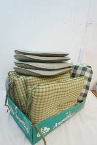 lot 232 image: Chair cushions
