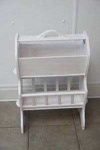 lot 244 image: Magazine rack