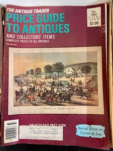 lot 55 image: Vintage Antique Trader Price Guides