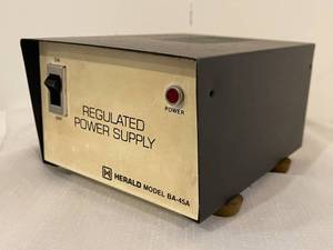 lot 117 image: Vintage Herald Regulated Power Supply