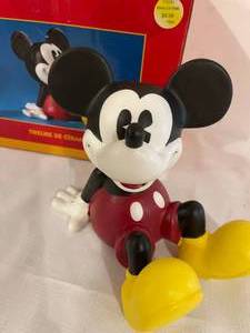 lot 130 image: Vintage Mickey Mouse Bank In Original Box