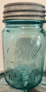 lot 244 image: Vintage Ball and Atlas Jars