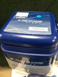 lot 13 image: MSRP $450 Breg Polar Care Kodiak Cube and Glacier Cold Therapy System With Pad - Excellent Working Condition