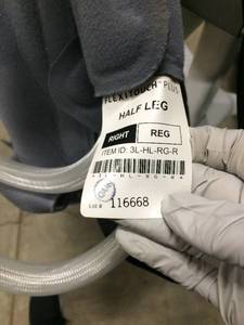 lot 27 image: MSRP $4000 Flexitouch Plus Advanced Intermittent pneumatic Compression Device (lymphedema pump) Gives patient comfortable & convenient way to self-manage lymphedema & non-healing venous leg ulcers - Great Working Condition