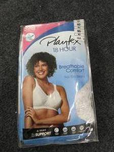 playtex 48d white wirefree 18hr bra...
