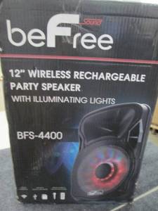 befree 12 inch wireless rechargable...