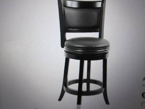 24 inch augusta swivwl bar stool bl...