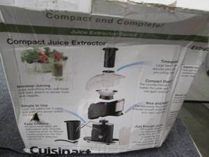 cuisinart compact juice extractor t...