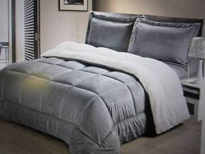 ultra mink and sherpa 2-pc blanket ...